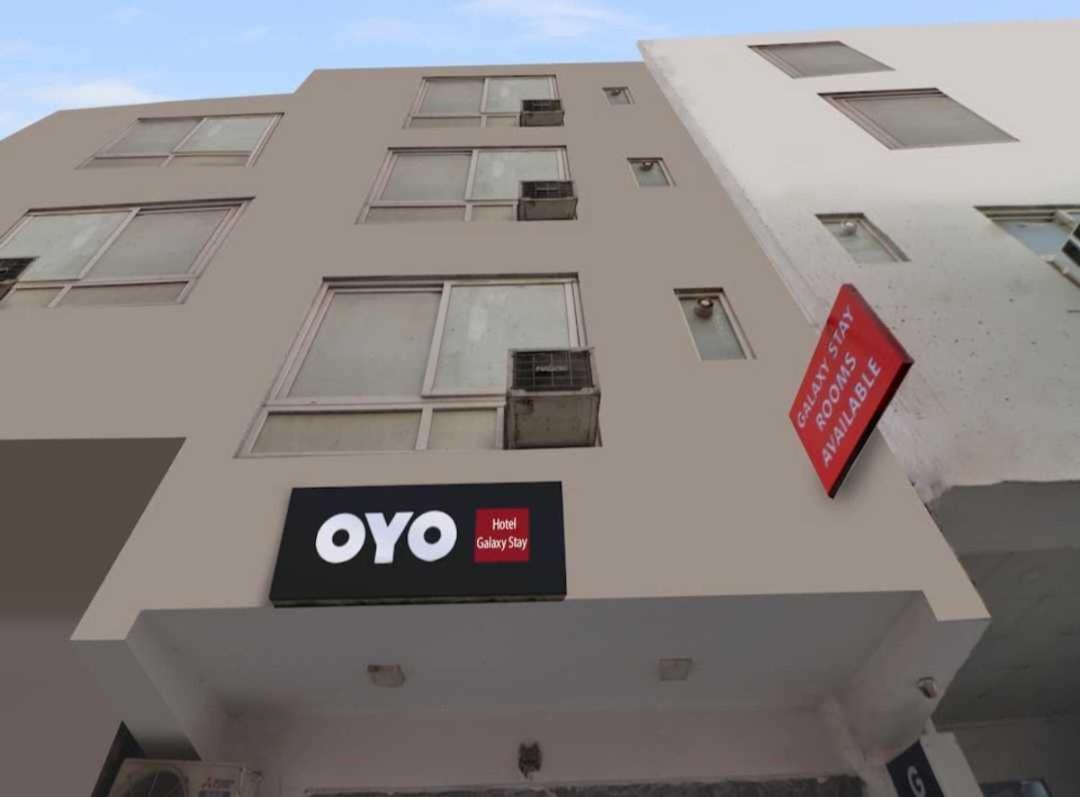 Hotel O Galaxy Stay Neu-Delhi Exterior foto